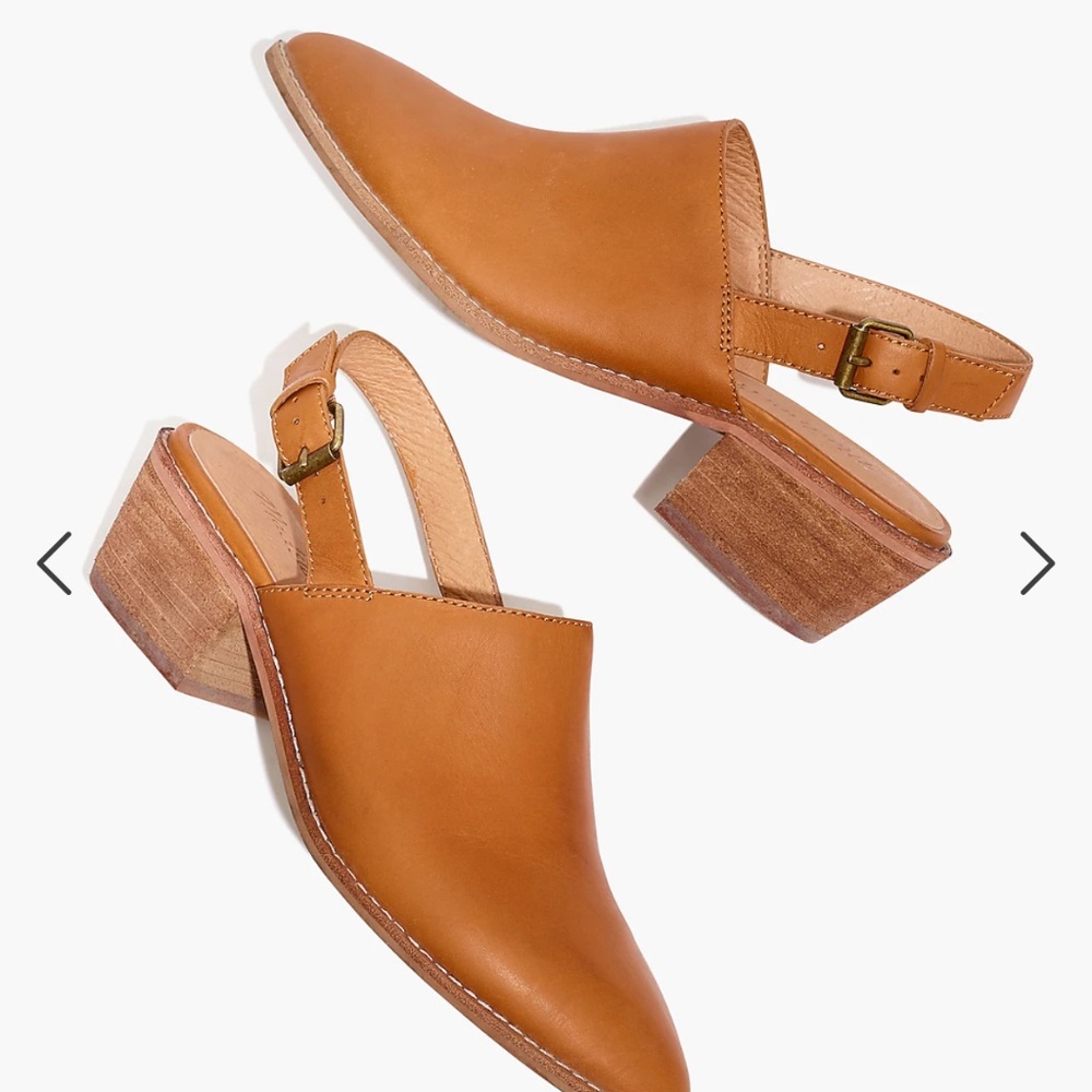 Madewell Jess Slingback Mules size 8